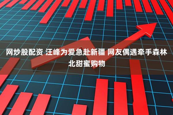 网炒股配资 汪峰为爱急赴新疆 网友偶遇牵手森林北甜蜜购物